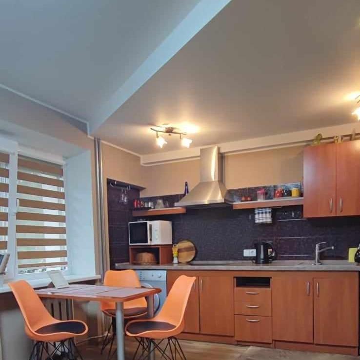 Du Draugai Apartment Druskininkai Bagian luar foto